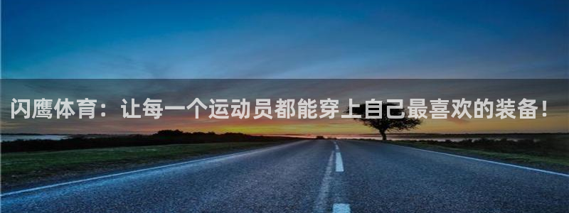 杏鑫体育f开号：闪鹰体育：让每一个运动员都能穿上自己最喜欢的装备！
