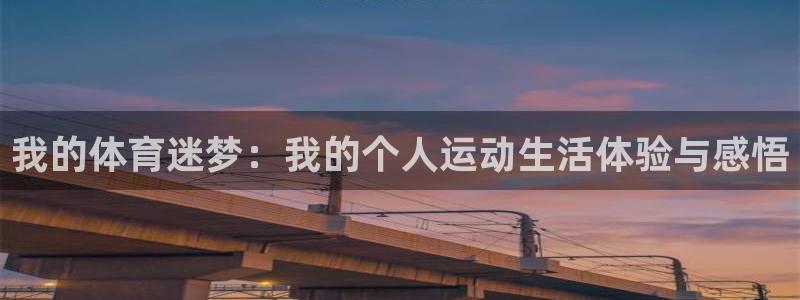 杏鑫2平台注册：我的体育迷梦：我的个人运动生活体验与感悟